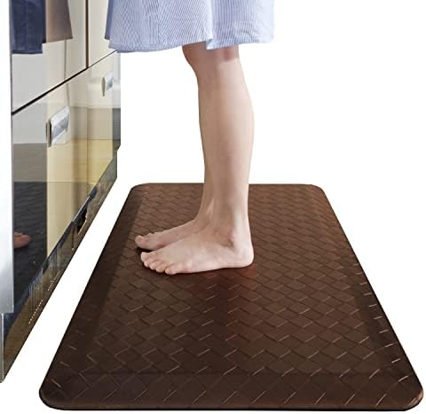 Extra Thick Memory Foam Kitchen Mat for Standing Comfort