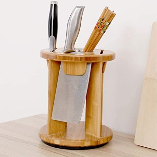 Rutavm Bamboo Kitchen Knife Holder