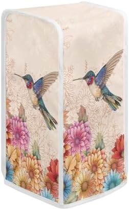 Travel-Friendly Floral Can Opener Cover 10x57x525inch Wire-Free Stain Resistant Design