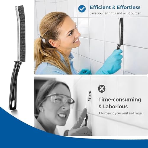Guardian of the Grout Hard-Bristle Crevice Cleaning Brush Set