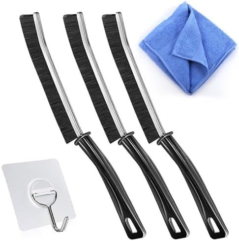 Guardian of the Grout Hard-Bristle Crevice Cleaning Brush Set