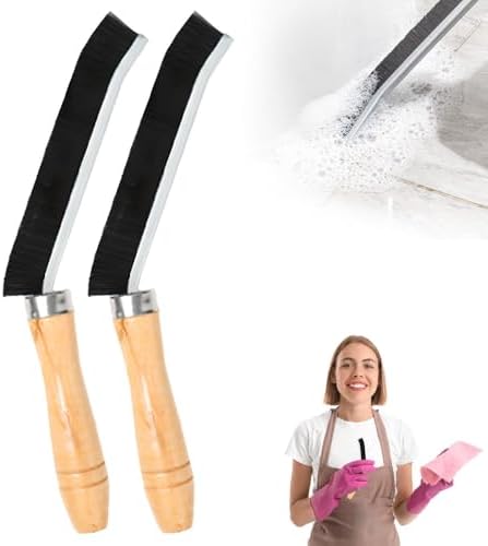 Efficient Crevice Cleaning Brush Set for Tile and Bathroom Cleaning