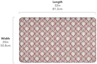 Terracotta Design Anti-Fatigue Mat for Home Kitchen