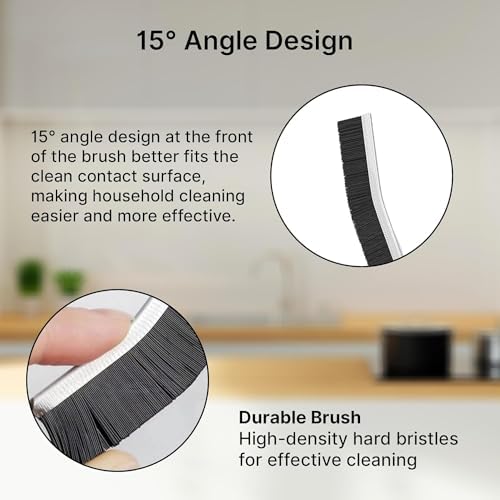 ADAGIO 6-Piece Bristle Creviceuffled Set Perfect for Deep Cleaning