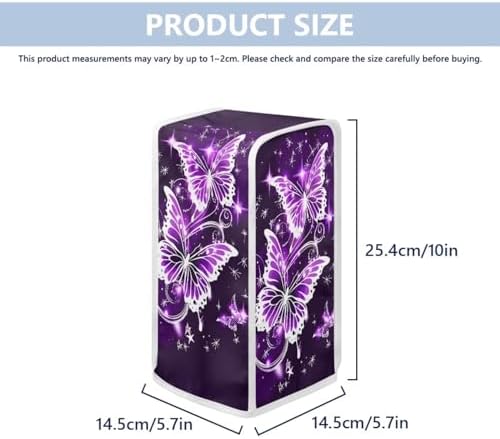 ZOUTAIRONG Sparkling Butterfly Electric Can Opener Cover Ensure Clean Festive Kitchen