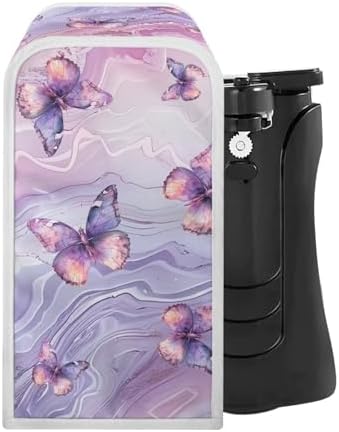 Butterfly Can Opener Cover Dust Stain Protection Anti-Fingerprint Kitchen Applique