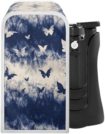 SUHOaziA Tie Dye Butterfly Electric Can Opener Dust Cover