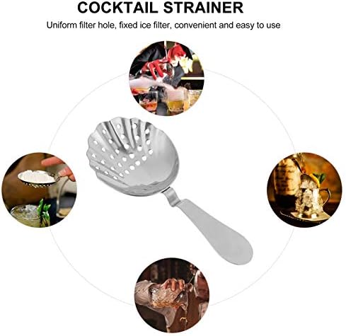 Hemoton bartender strainer keeps drinks cold perfect for parties and home bars