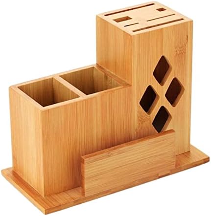 Bamboo Kitchen Knife Holder for Counter