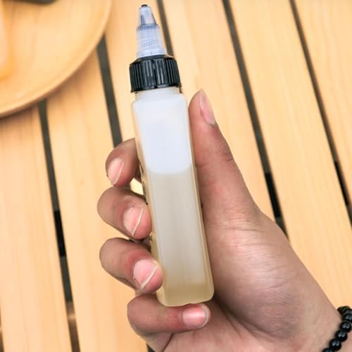 Oil Bottle Dispenser with Leakproof Spout and Measurement Marks