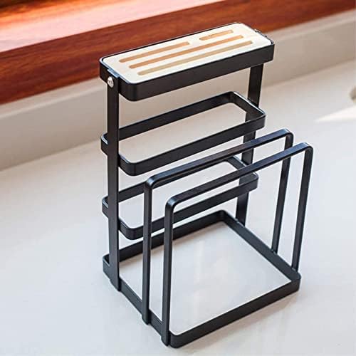 Sturdy Metal Knife Block for Kitchen Storage