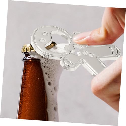 Zerodeko 4pcs Zinc Alloy Bottle Opener Set