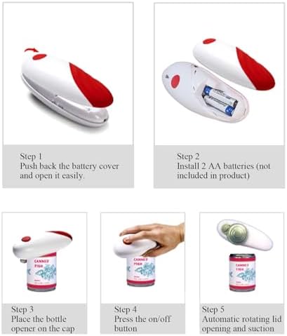 Electric Can Opener with Smooth Edge