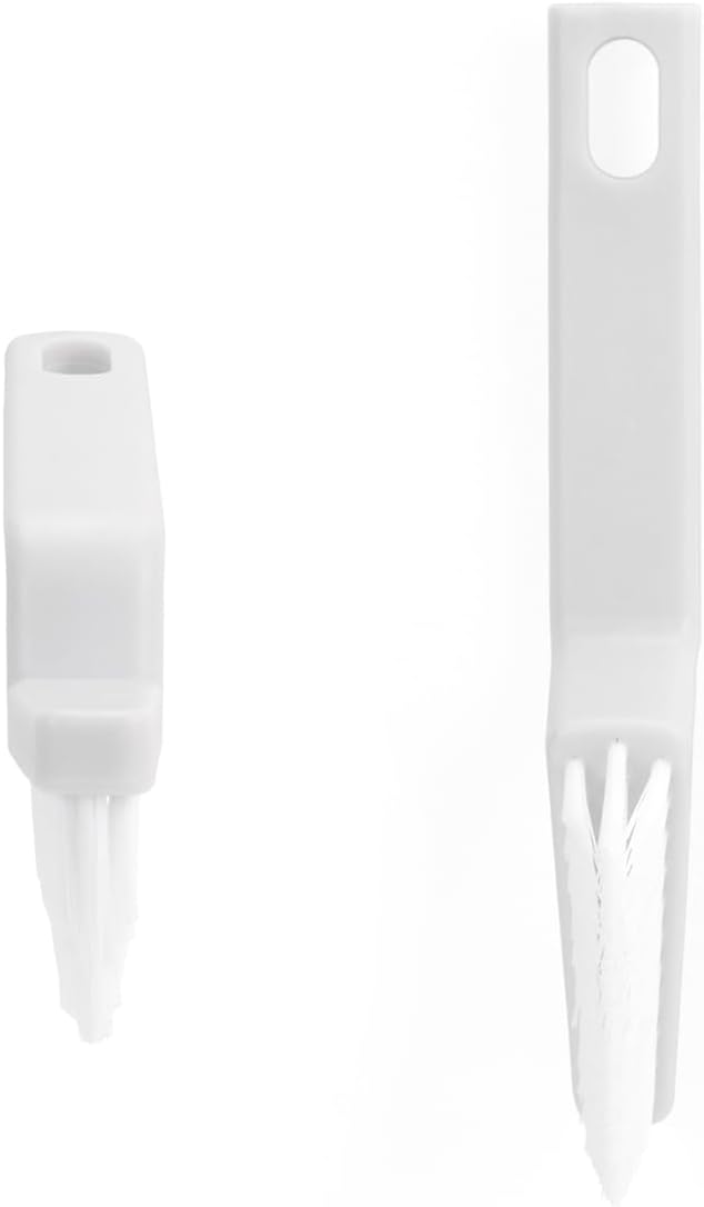 ZIIYAN 2pcs Hard Bristled Crevice Cleaning Brush Set
