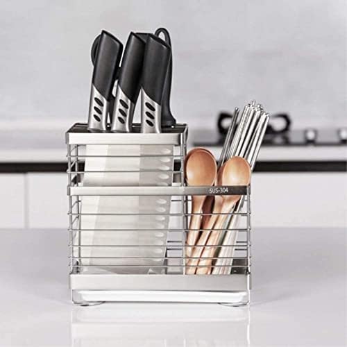 Stainless Steel Knife Holder Multi-USE Knives Storage Rack