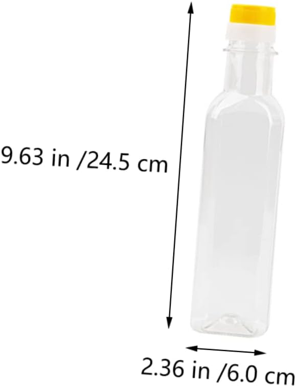 HOLIDYOYO 500ml Kitchen Oil Dispenser Bottles Set of 6