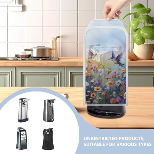 ZOUTAIRONG Hummingbird Electric Can Opener Dust Cover Durable Waterproof