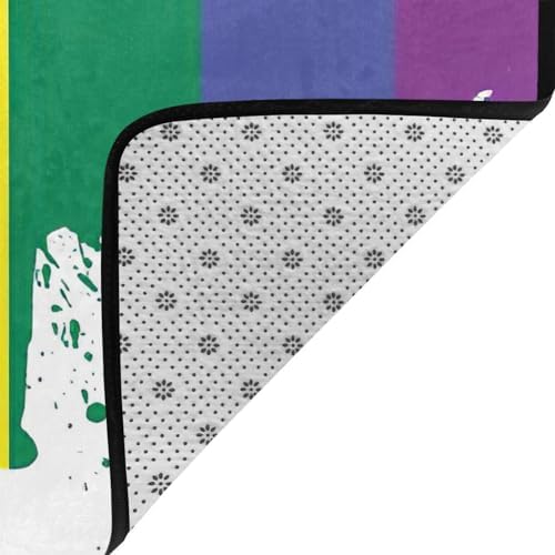 Color Stripes Non-Slip Floor Mat