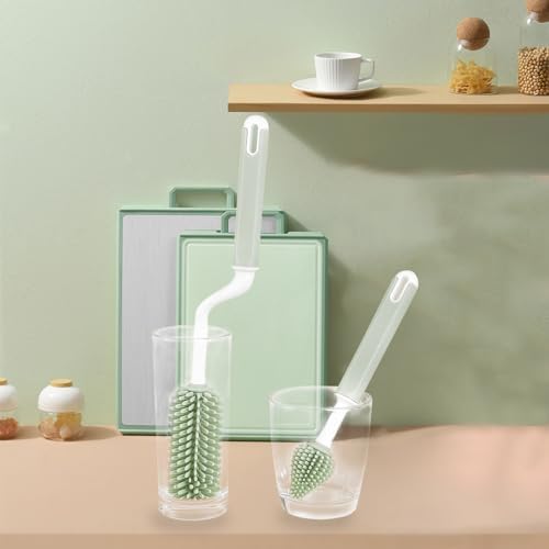 Silicone Bottle Brush Set for Easy Cleaning