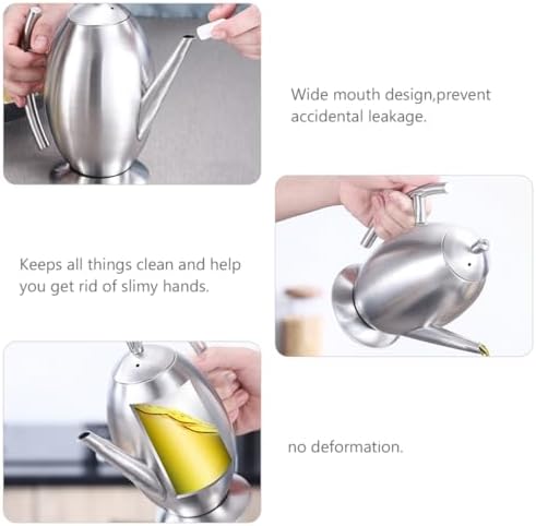CIYODO 304 Stainless Steel Oil Strainer Pot with Cap