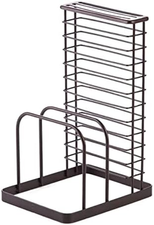 Sturdy Wrought Iron Knife Holder for Countertops