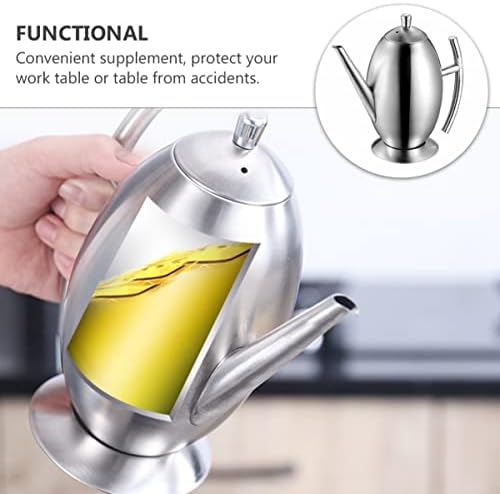 CIYODO 304 Stainless Steel Oil Strainer Pot with Cap