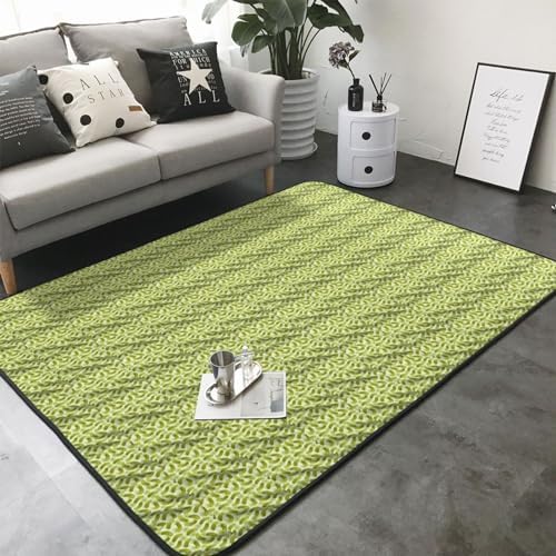 BREAUXSushi Dill Pickles Print Non-Slip Floor Mat