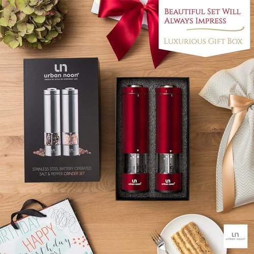 Elegant Battery Operated Salt Pepper Generator Set