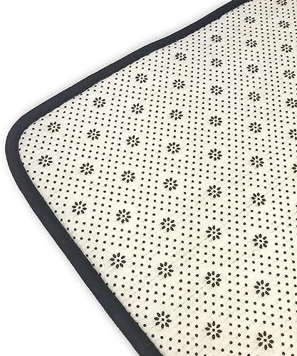 Breaux Bees Sunflowe Print Non-Slip Floor Mat