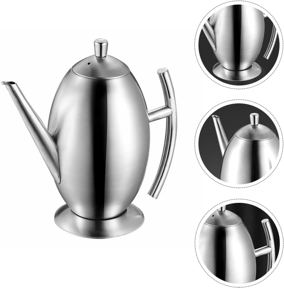 CIYODO 304 Stainless Steel Oil Strainer Pot with Cap