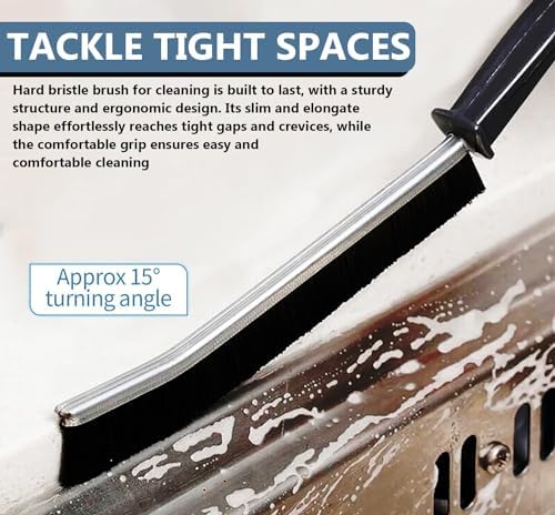 Guardian of the Grout Hard-Bristle Crevice Cleaning Brush Set