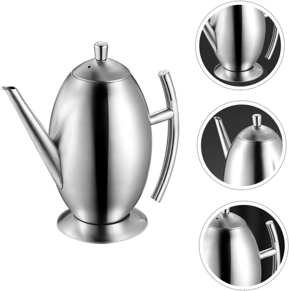 Cabilock Oil Dispenser Stainless Steel Bottle for Kitchen