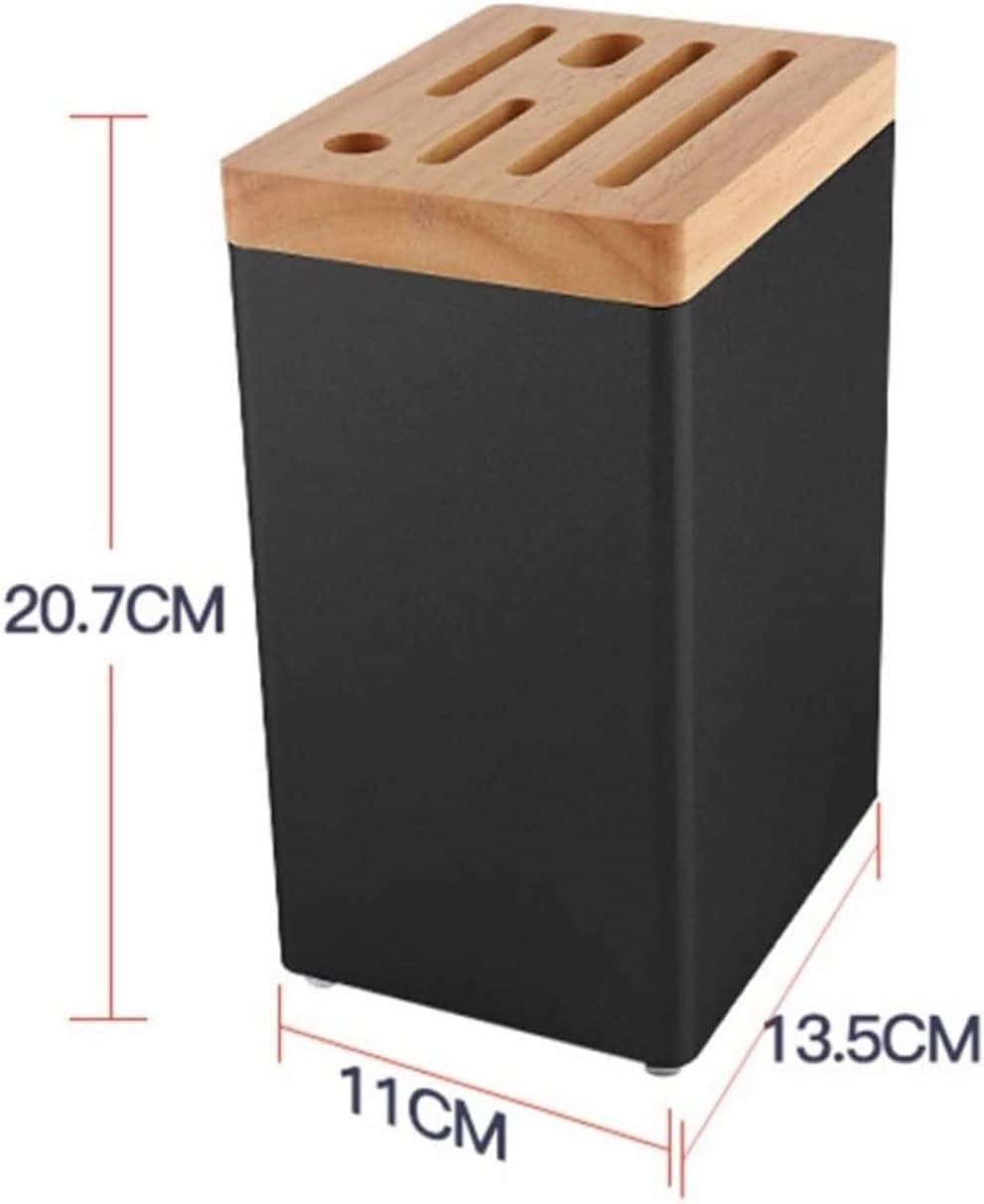 Green Kitchen Knife Holder Set