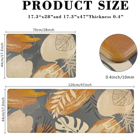 Premium Cushioned Kitchen Mat for Standing Use