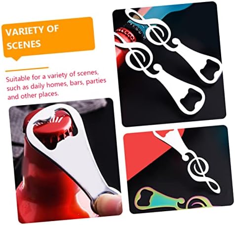4-Pack Stainless Steel Bottle Opener Set for Wine Beer More
