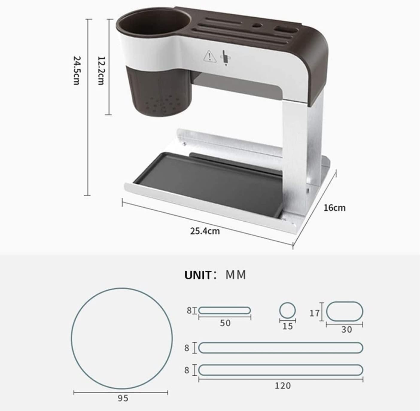 Sturdy Kitchen Knife Holder for Organization Safety