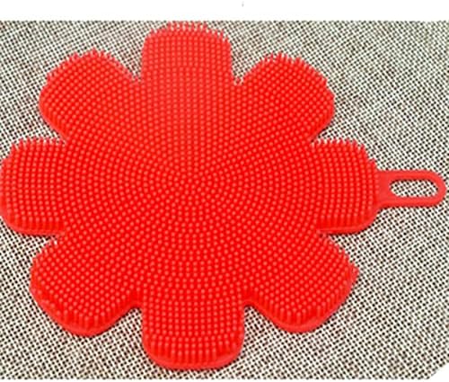 Star-Shaped Silicone Dish Brush Cleaning Tool