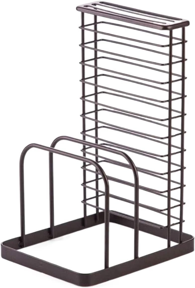 Sturdy Wrought Iron Knife Holder for Countertops