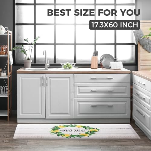 KOKHUB Anti-Fatigue Kitchen Mat Soft Cushioned for Standing Use