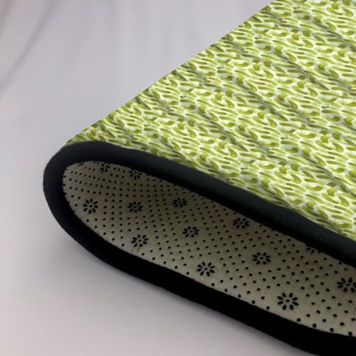 BREAUXSushi Dill Pickles Print Non-Slip Floor Mat