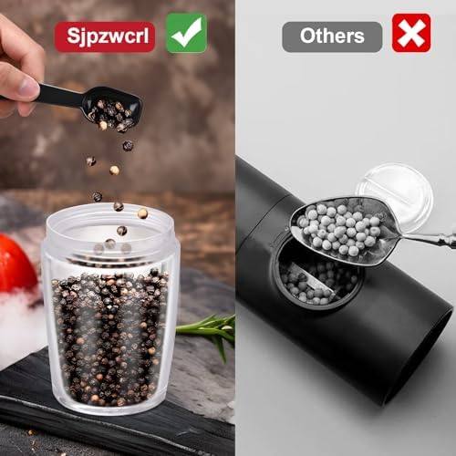 Manual Electric Salt Pepper Grinder Set