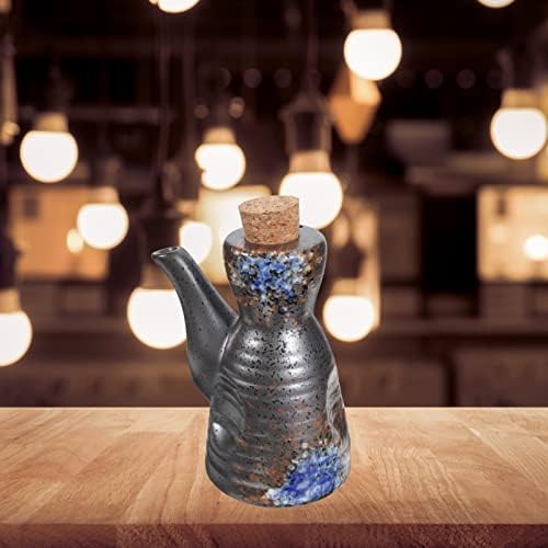 CALLARON Japanese Style Ceramic Vinegar Soy Sauce Bottle