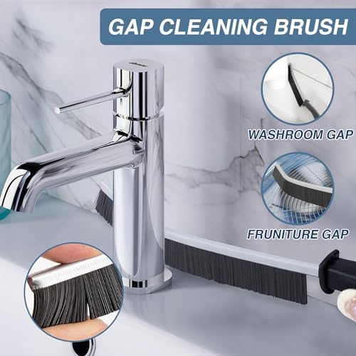 Guardian of the Grout Hard-Bristle Crevice Cleaning Brush Set