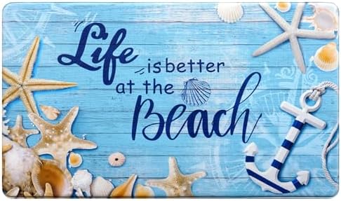 Perfect Coastal Comfort Mat for Kitchen Standing