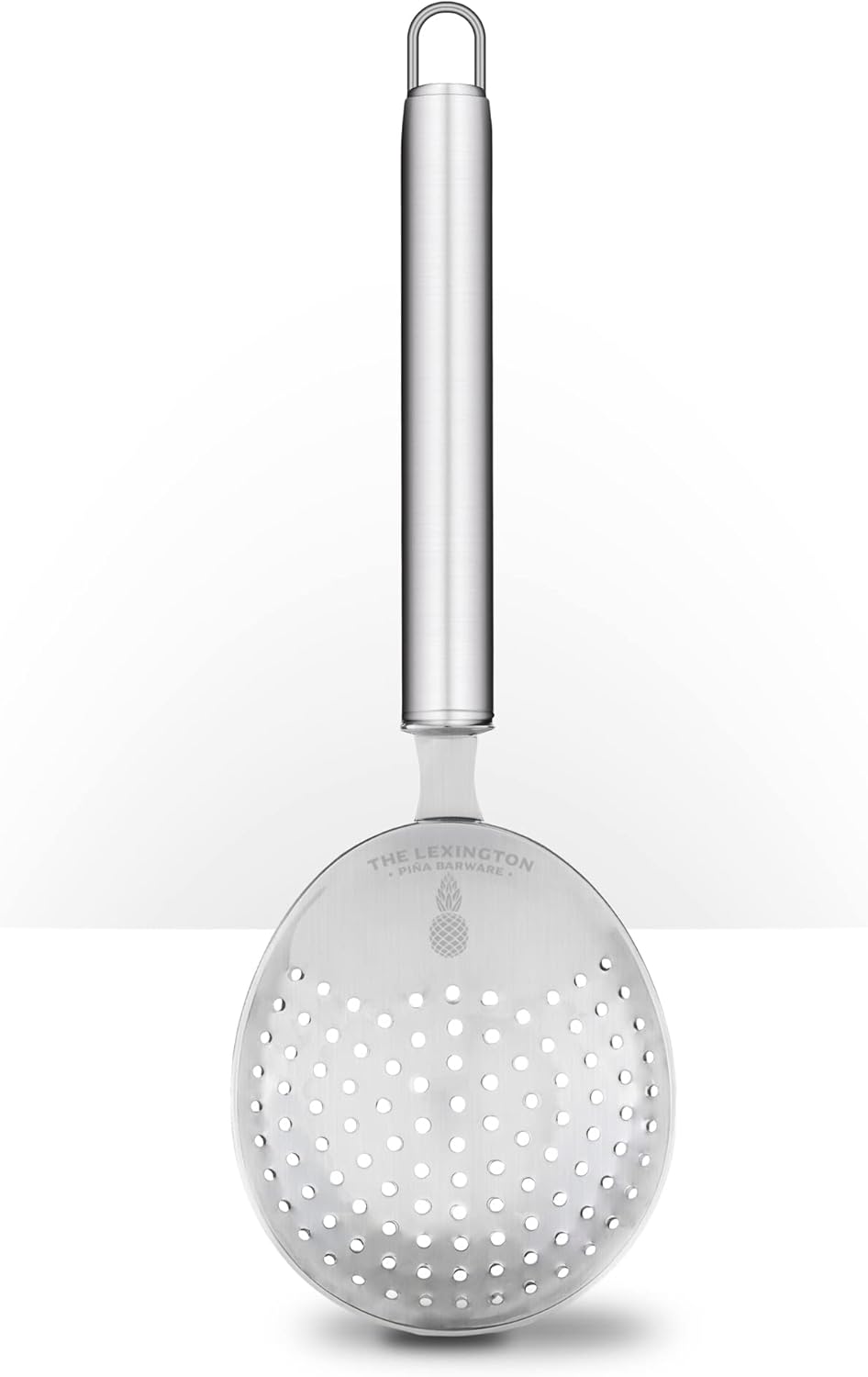 Pia Barware Lexington Heavy-Duty Stainless Steel Bar StrAINER Professional Kitchen Inspired Design