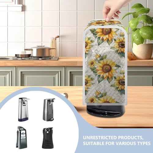 Sunflower Electric Can Opener Dust Cover