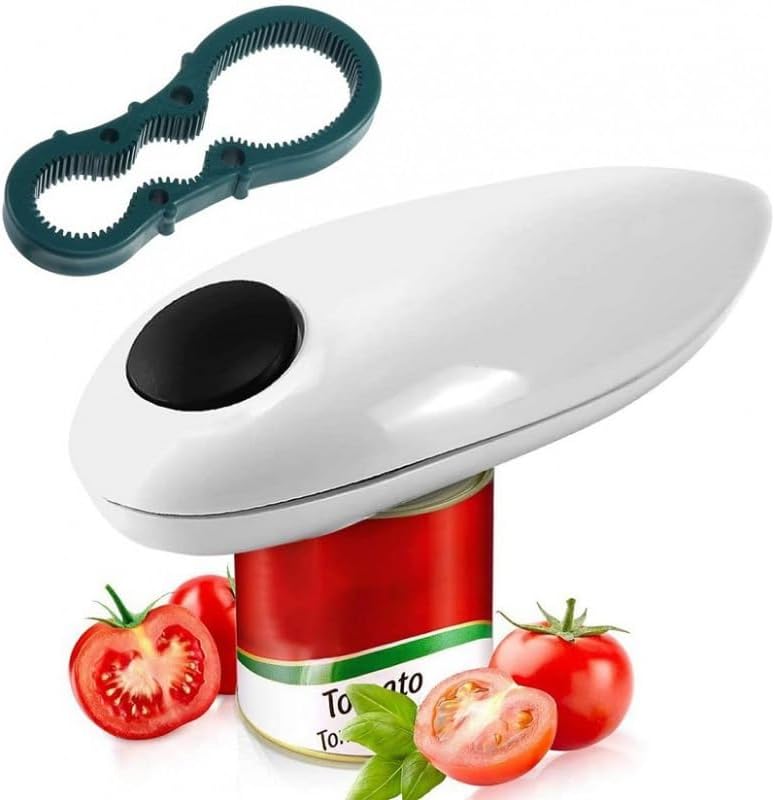 Plug-and-go electric can opener