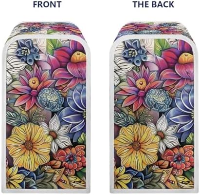 ZUXONGSY Bohemian Flower Can Opener Cover Durable Stylish Electric Can Opener Dust Cover
