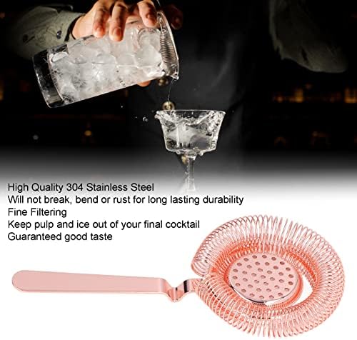 GRCFUMO Professional Cocktail Bar Strainer Stainless Steel Mixing Tool