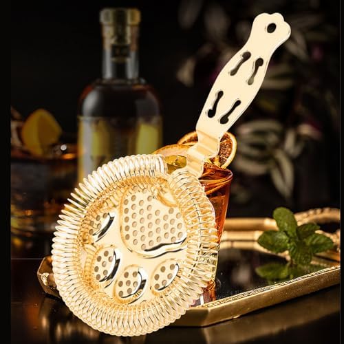 Stainless Steel Bar Strainer Professional Cocktail Tool